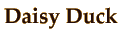 titre Daisy