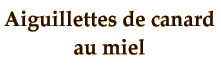 titre aiguillettes
